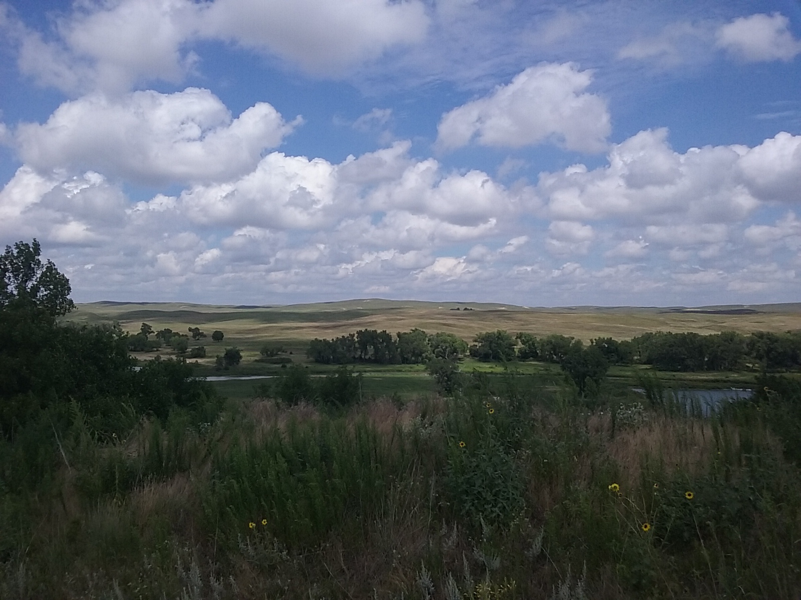 Day 7 ending at Mullen, NE Nebraska on the Open Road CycleBlaze