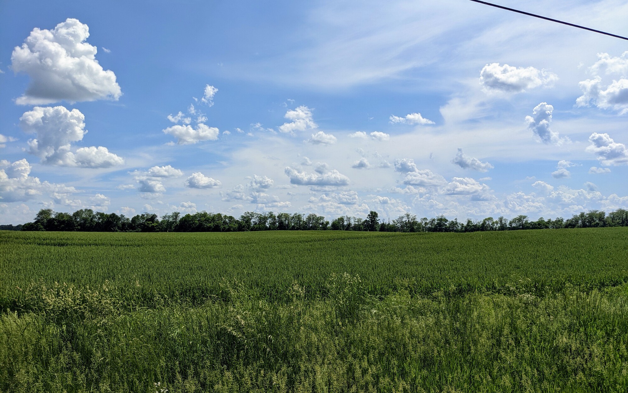 Day 22, to White Mills Back in the saddle — and back in Eastern Time