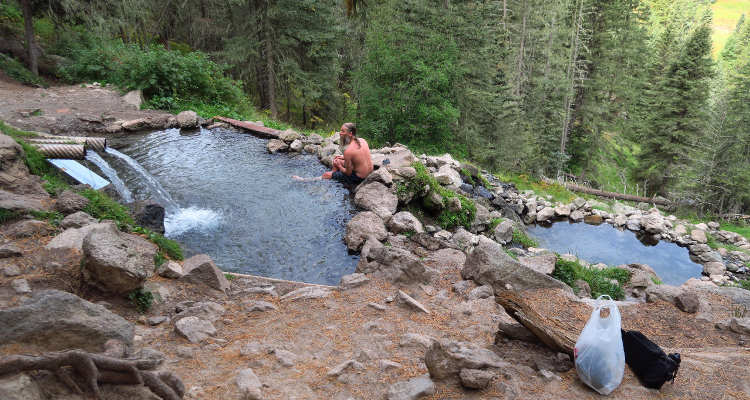 Day 3 Day trip to San Antonio hot spring Indian Country part one