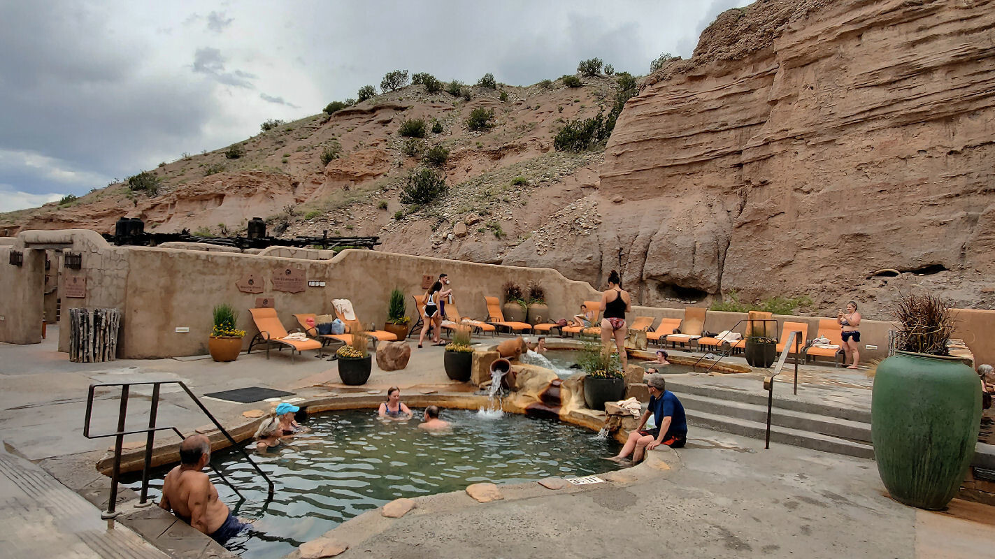 Day 7 Tres Piedras to Ojo Caliente, backcountry adventure Passes