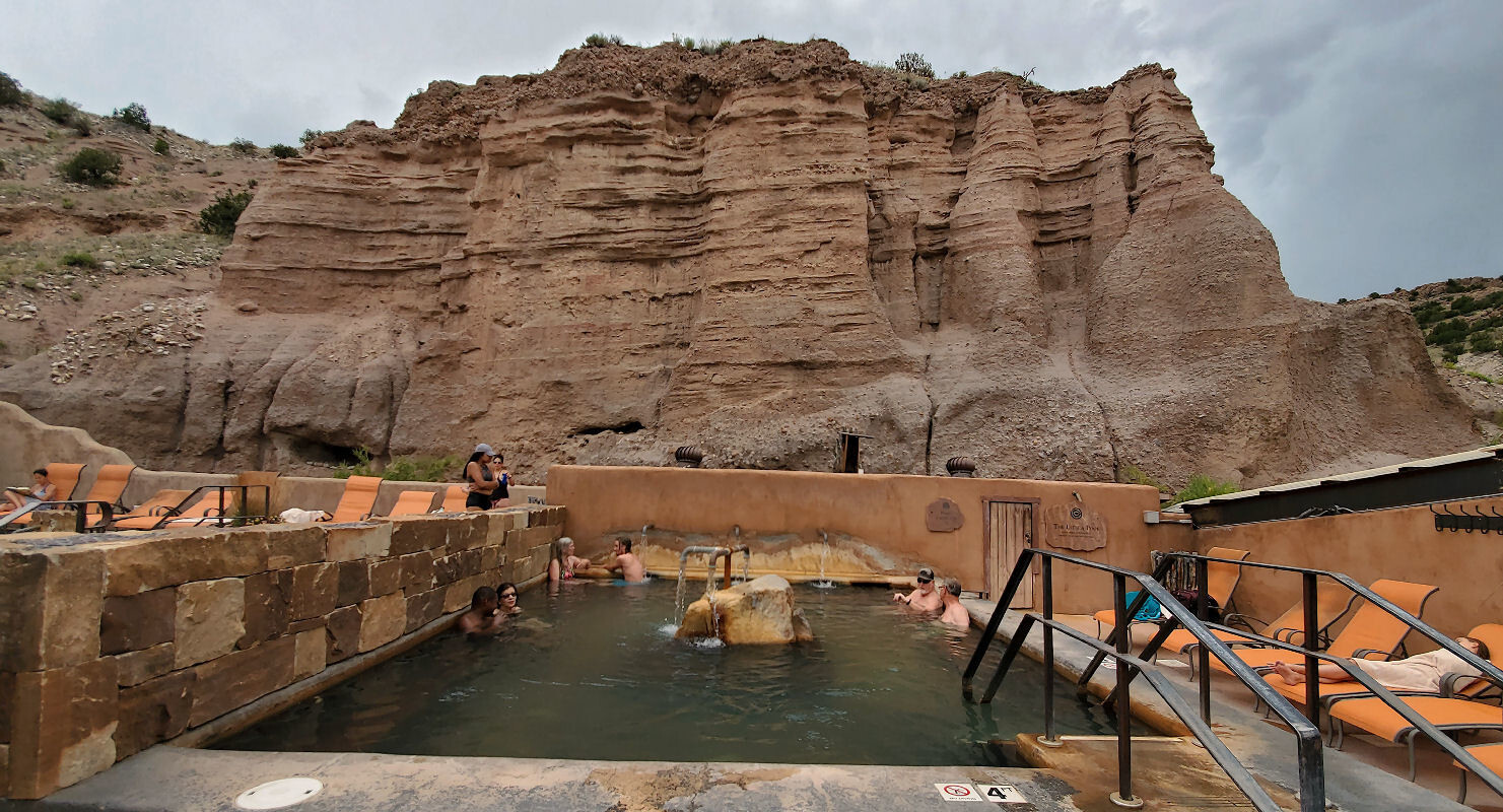 Day 7 Tres Piedras to Ojo Caliente, backcountry adventure Passes