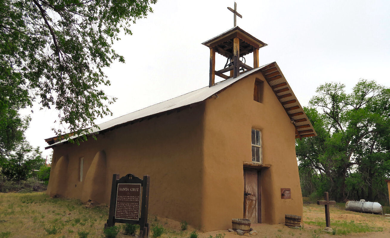 Day 8 Ojo Caliente to Taos, Rio Grande Manby hot spring