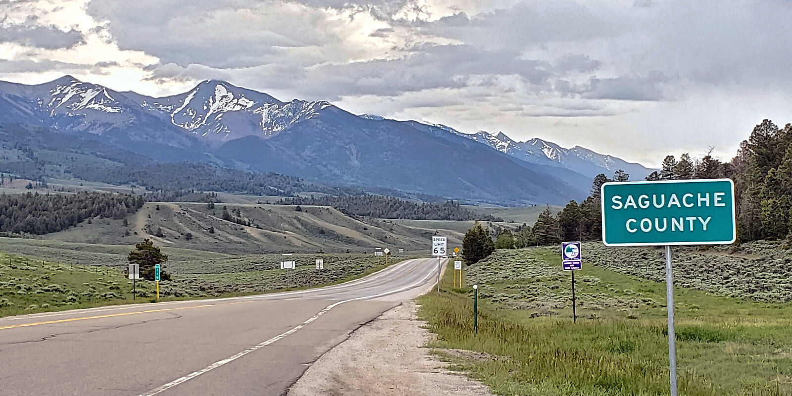 Day 20 Salida to Saguache, Poncha pass Passes Around the San Luis
