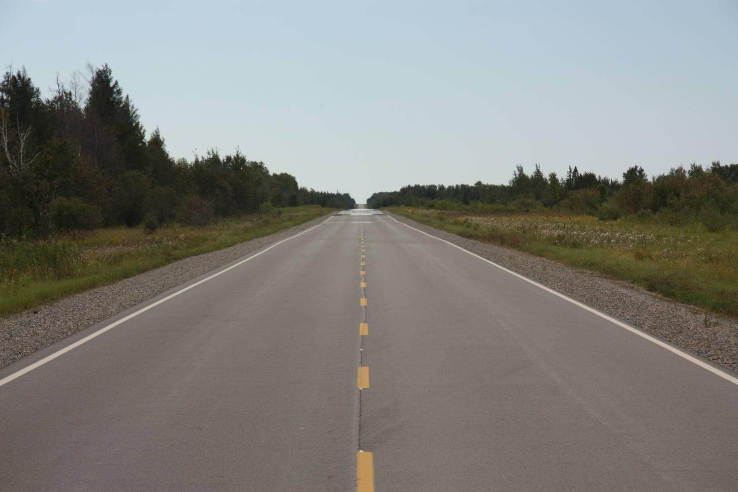 Day 74 Caliper Lake Provincial Park to Fort Frances You can't go back Four Corners of Canada