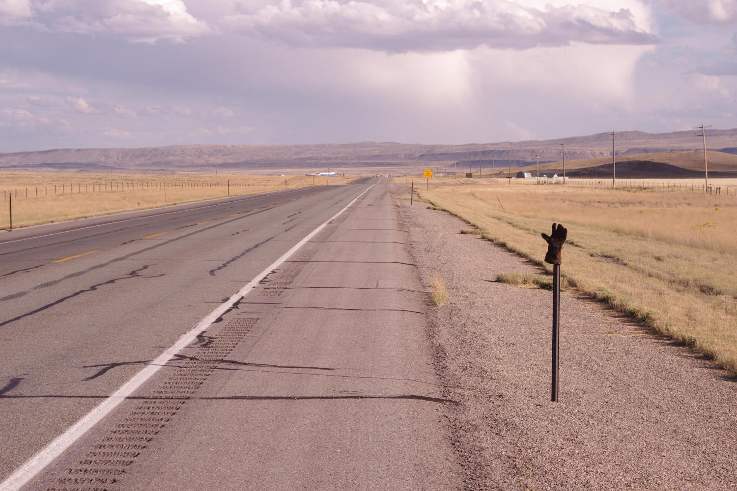 Day 66 Jeffrey City to Rawlins, WY; The Wild Wyoming Wind Can Be