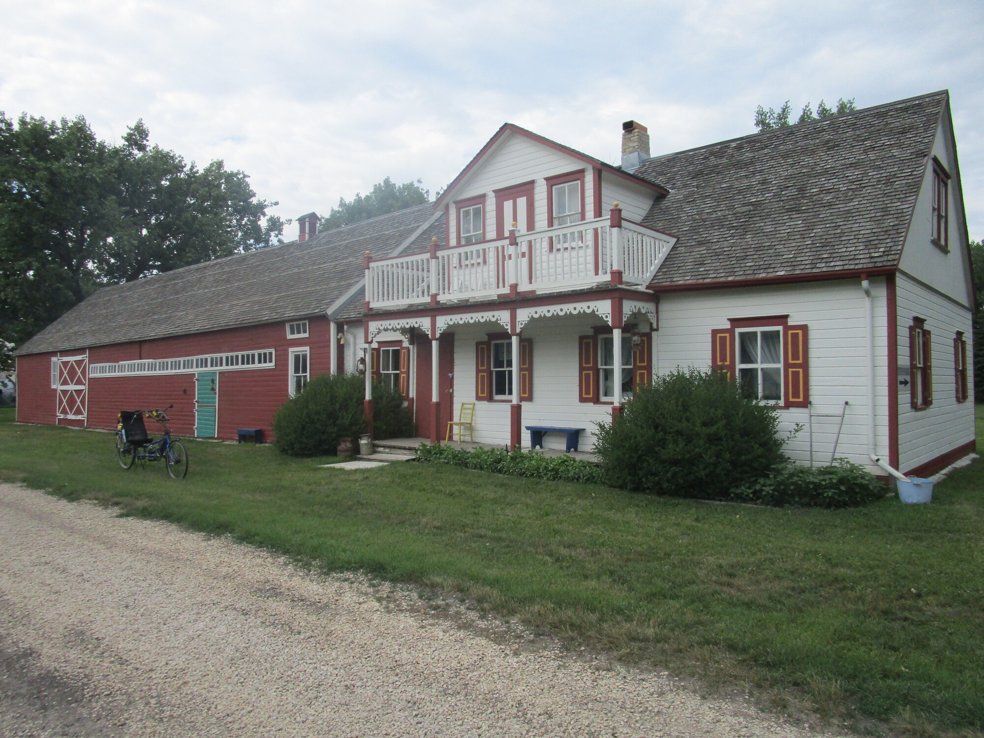 Day 079 Hallock, MN to Altona, MB Two Far 2023 Oranges to Apples