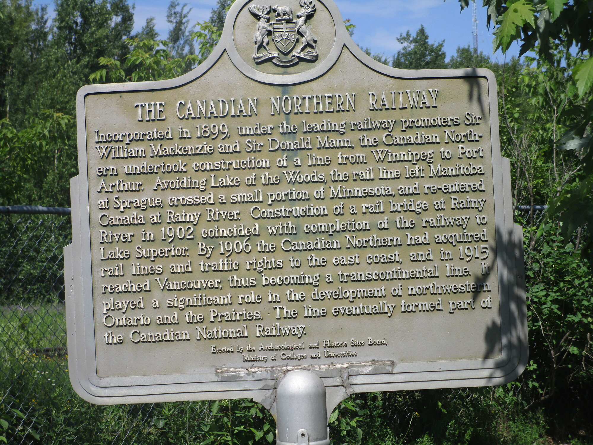 Day 076 International Falls to Baudette via Canada Two Far 2023