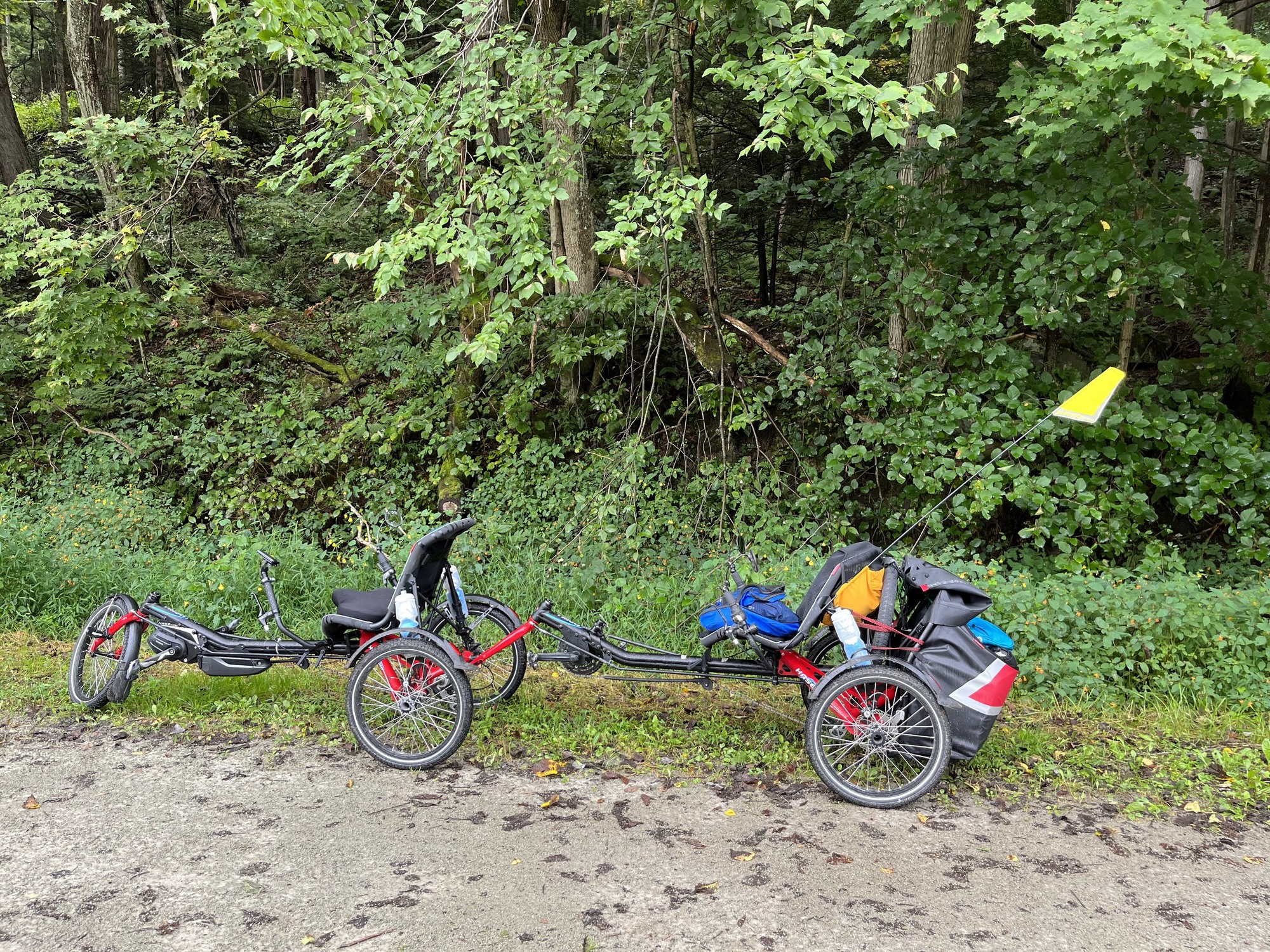 7th Day, Ohiopyle to Meyersdale. Go And Pedal the GAP Trail, Sept