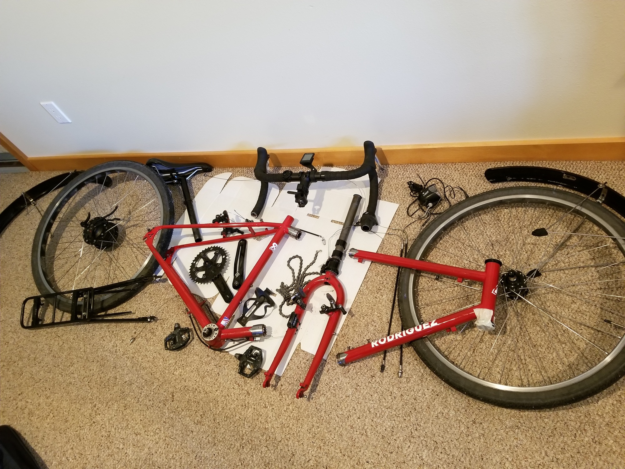 Bike Disassembly Across USA in 52 Days CycleBlaze