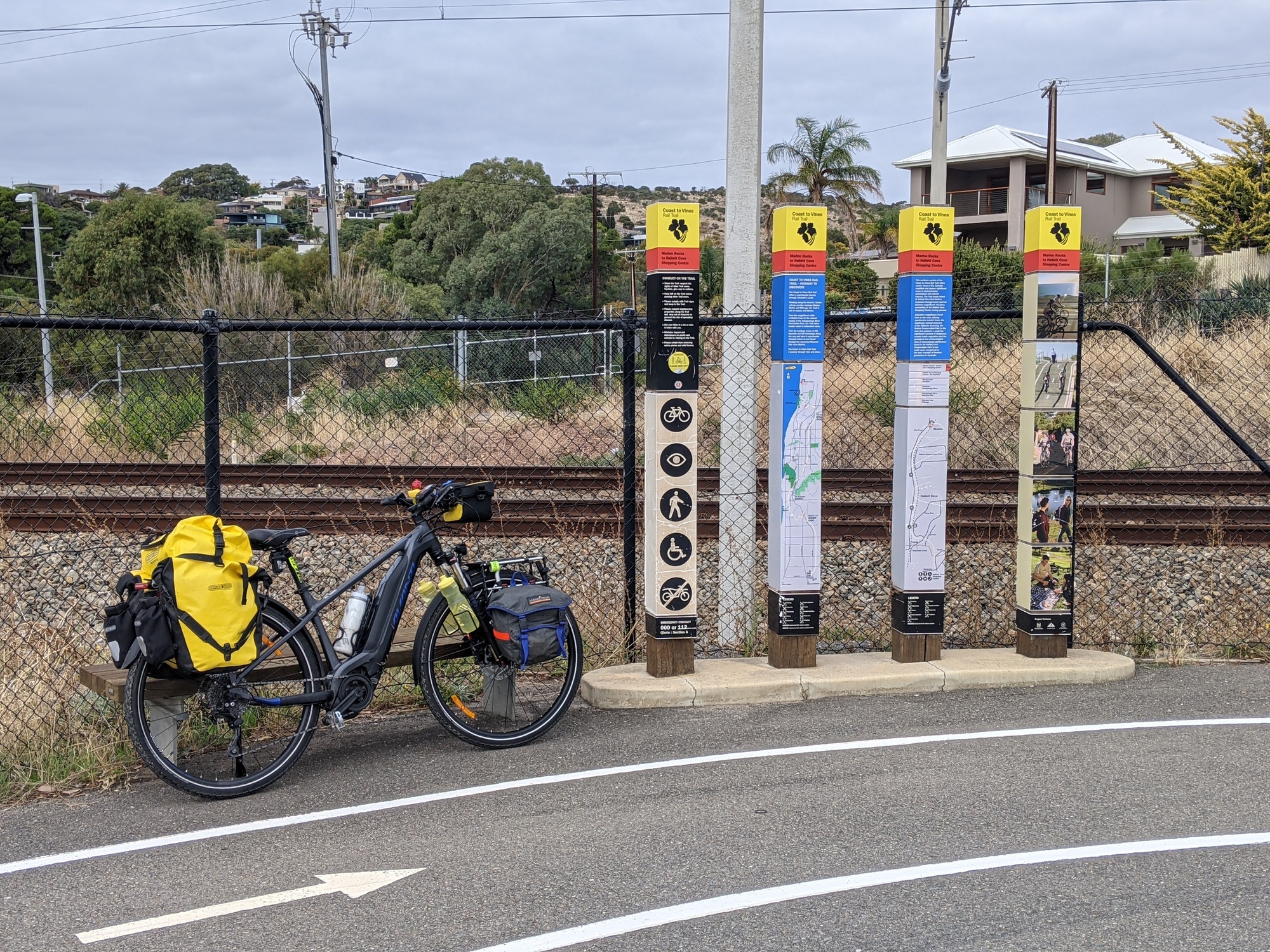 Home to McLaren Vale Day 1 Adelaide to Geelong Tour CycleBlaze