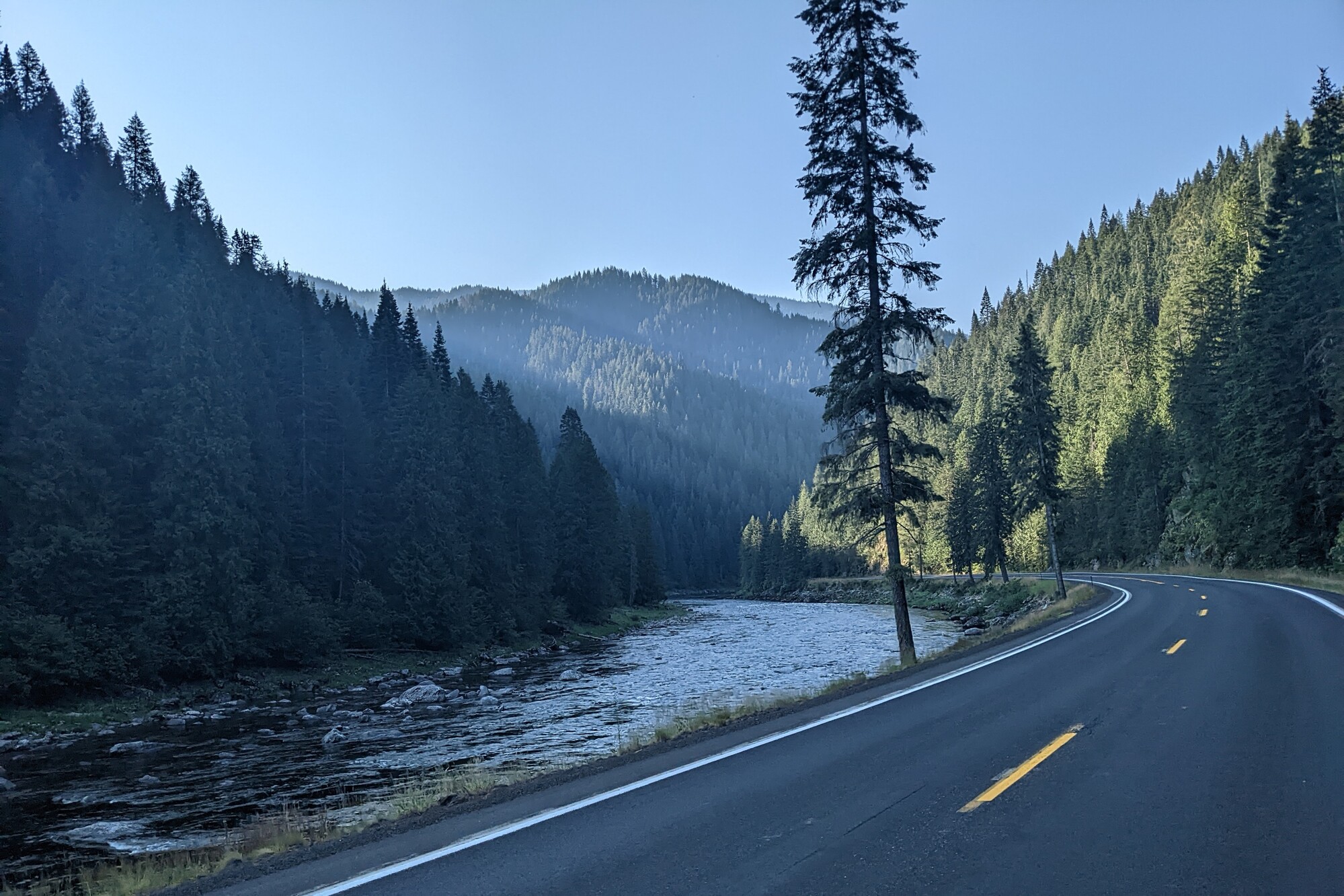 Day 98, to Kooskia Kooskia Days Chris Cross America CycleBlaze