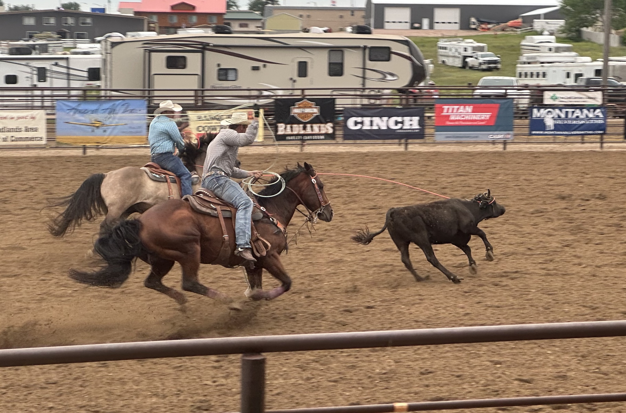 PRCA Rodeo in Wall Across the US on Steel and Titanium CycleBlaze