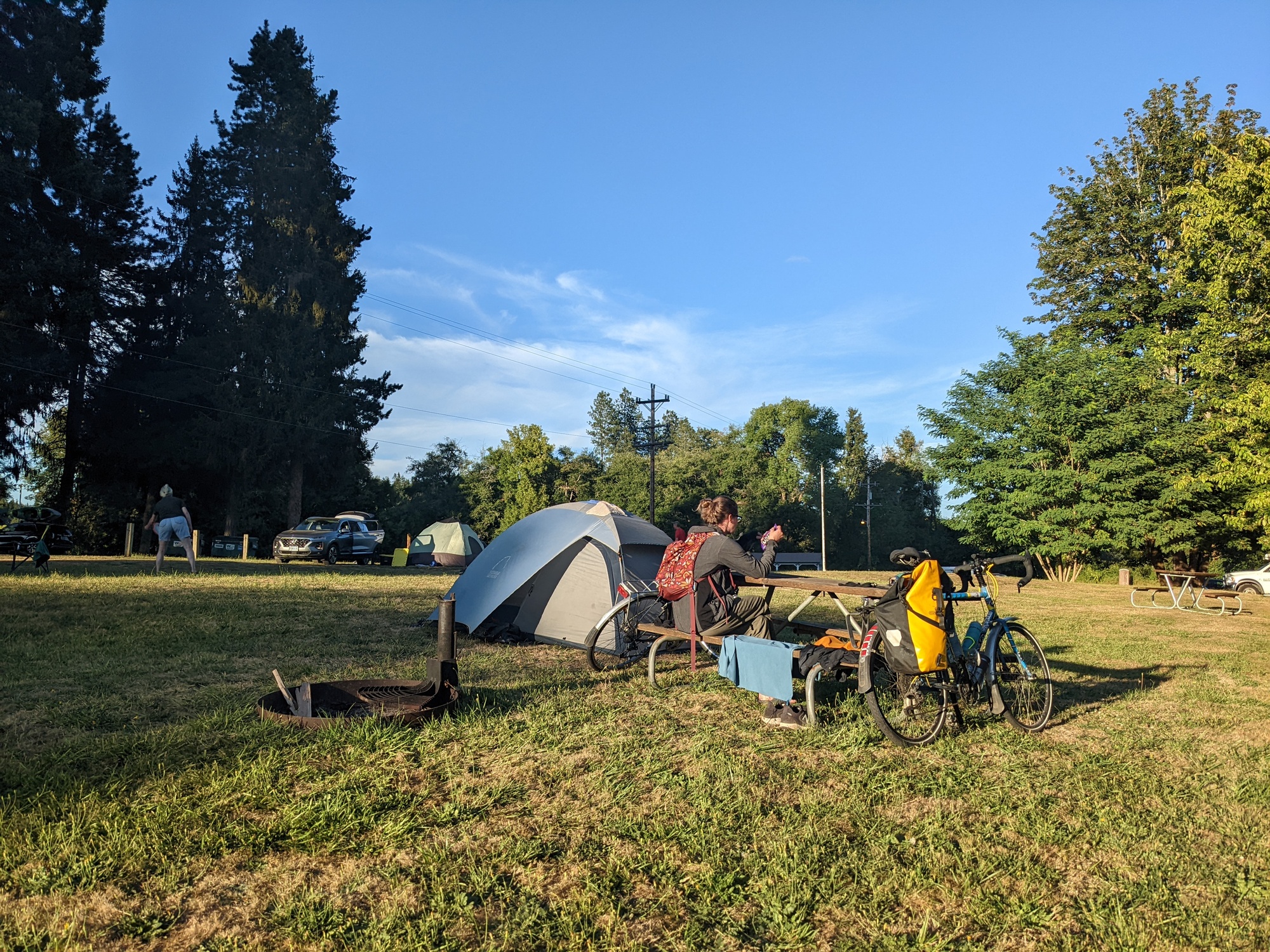 Day 120, to Vernonia We still got it Chris Cross America CycleBlaze