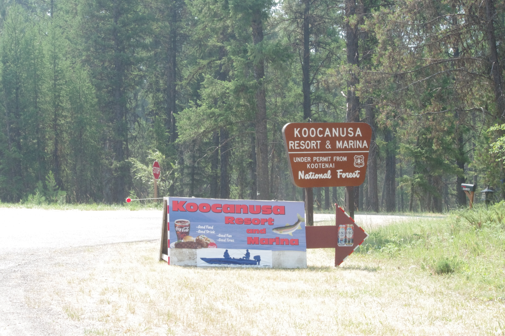 Day 71 Eureka, MT to Koocanusa Resort, MT Seeking a Bicycle Warrior