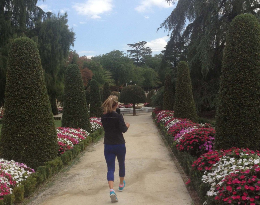 walking in madrid