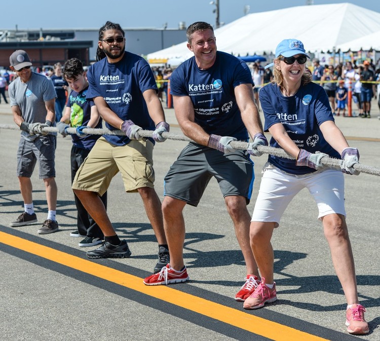 Katten attorneys pull for Special Olympics 