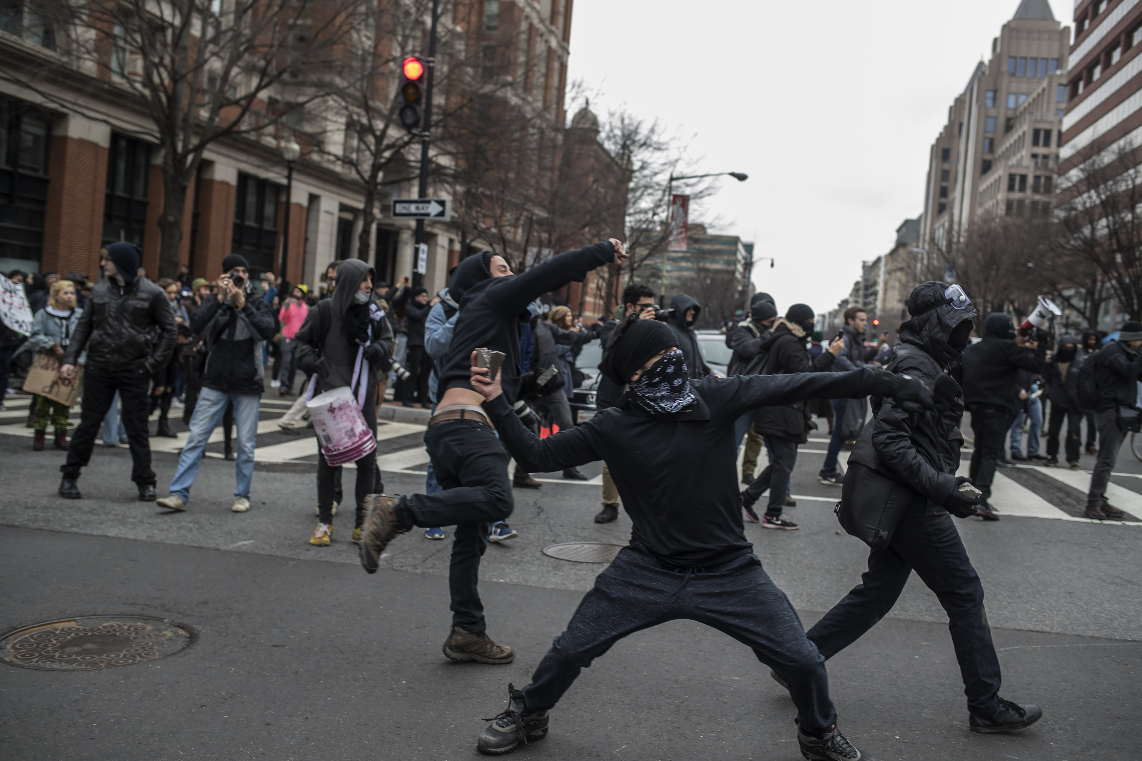 Trump protestor trials to begin