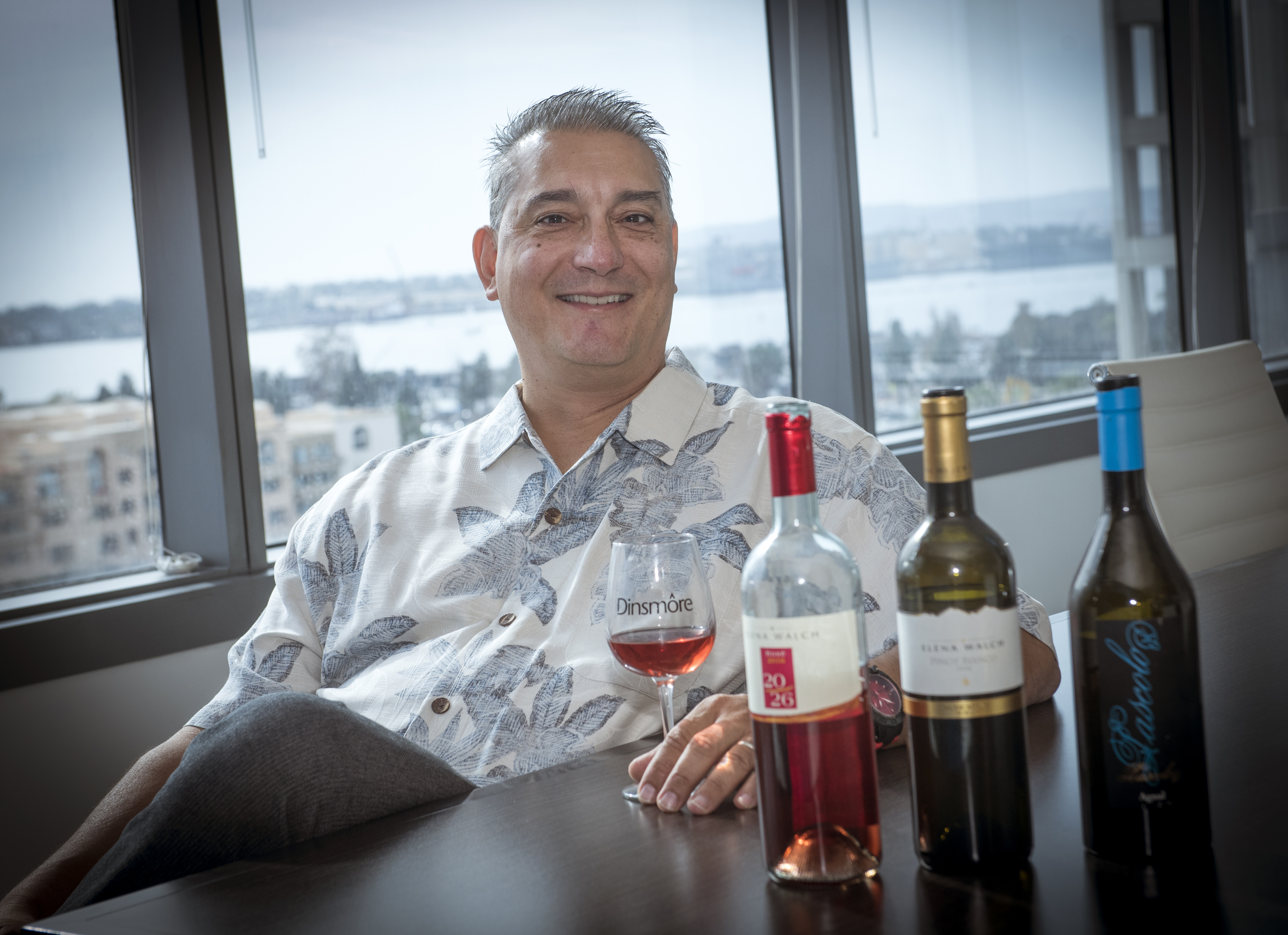 Attorney specializes in wine, also imports and blends it