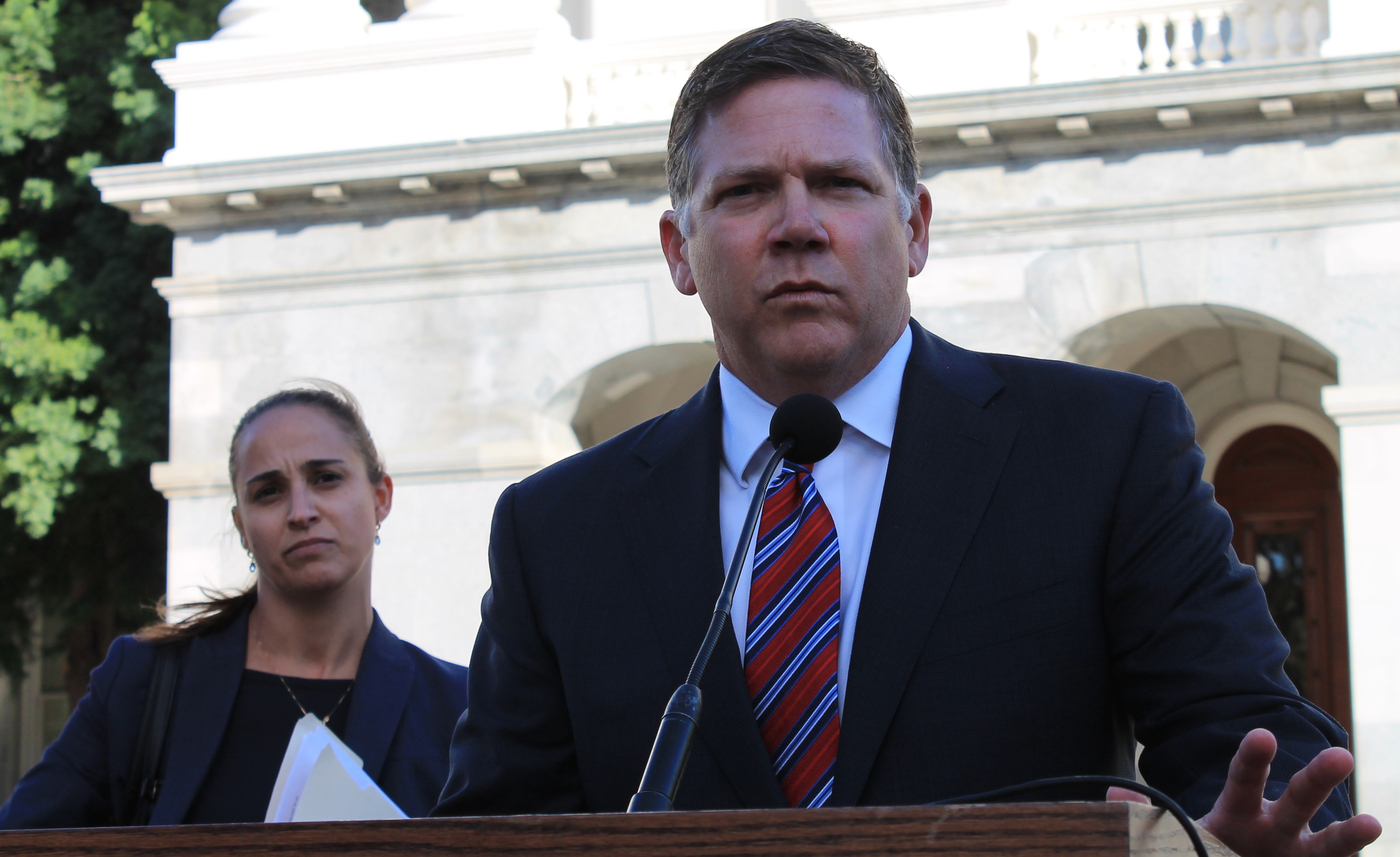 State senator resigns, legal action continues