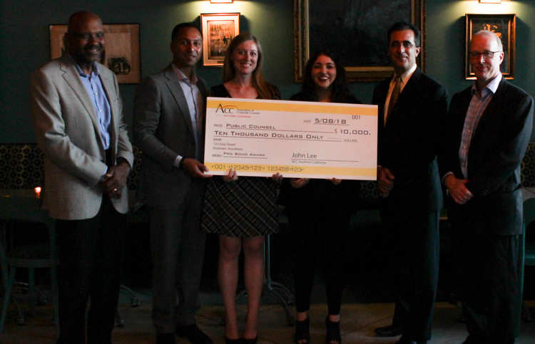 Association of Corporate Counsel recognizes pro bono and diversity awardees 