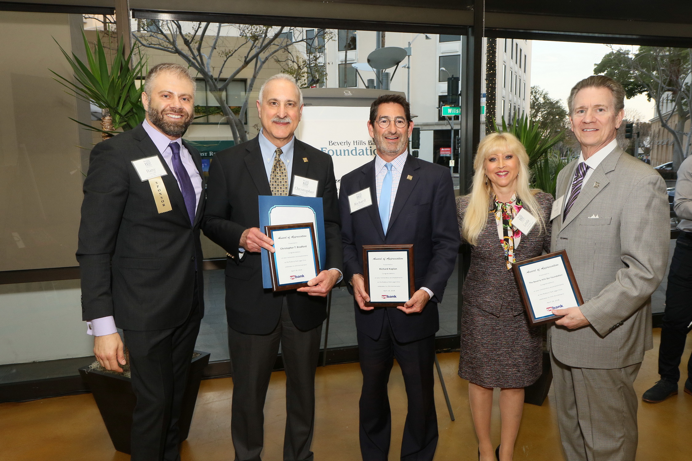 Beverly Hills bar celebrates pro bono clinic anniversary