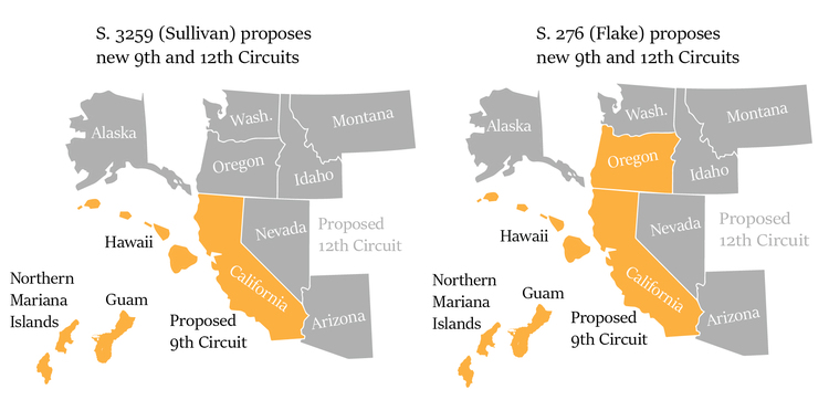 Republicans bundle new judgeships, 9th Circuit breakup plan in one bill