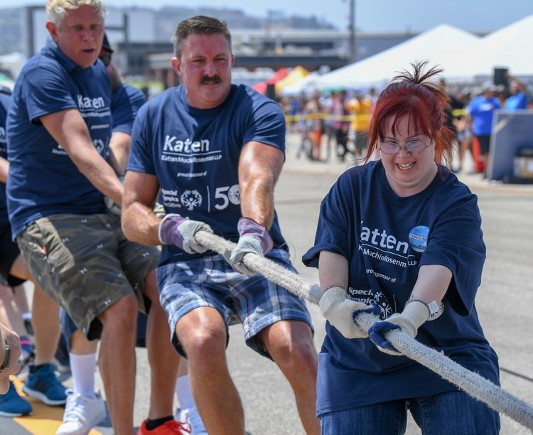 Katten Muchin competes in Special Olympics Southern California Plane Pull