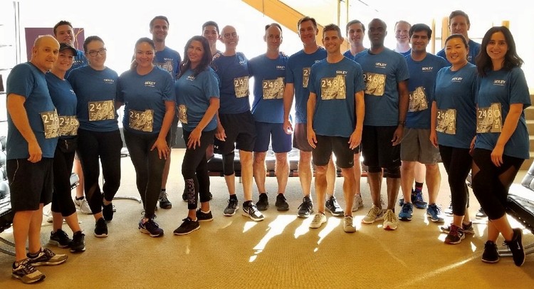 Sidley Austin’s LA offices climb the US Bank Tower for a good cause
