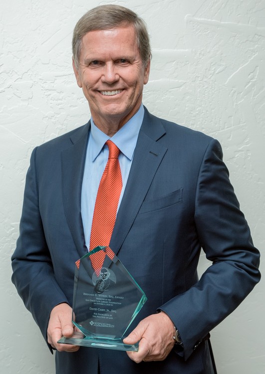 CaseyGerry managing partner receives Witkin Award for Excellence in the Practice of Law