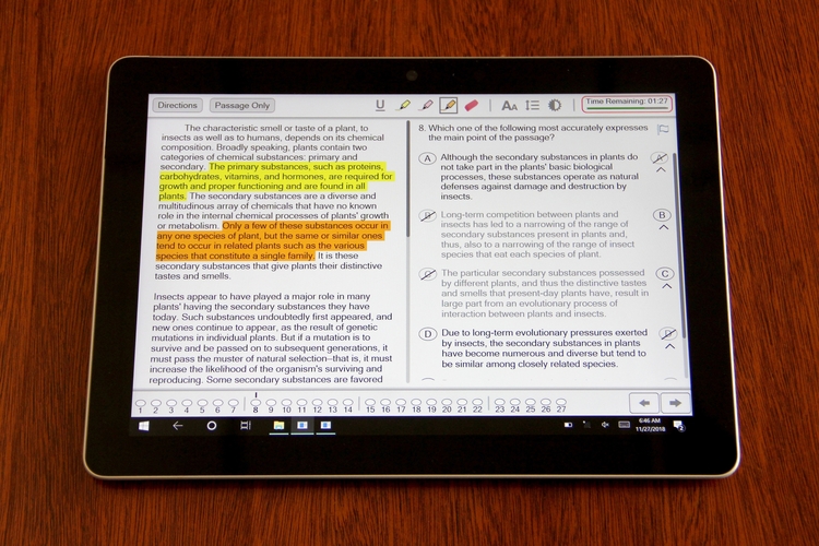 LSAT administrator awards contract to Microsoft for exam tablets