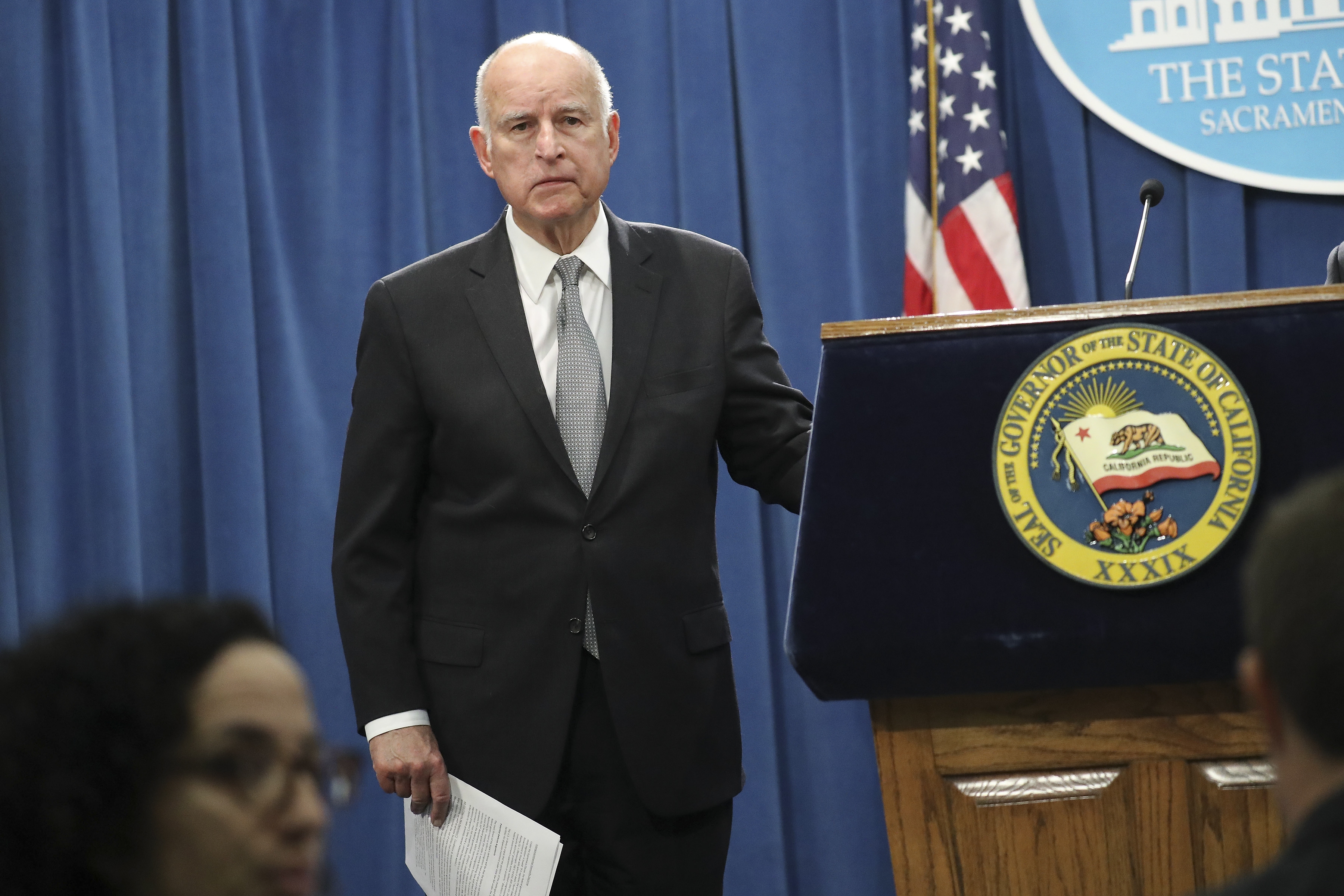 State high court halts one of Brown’s 1,100 pardons