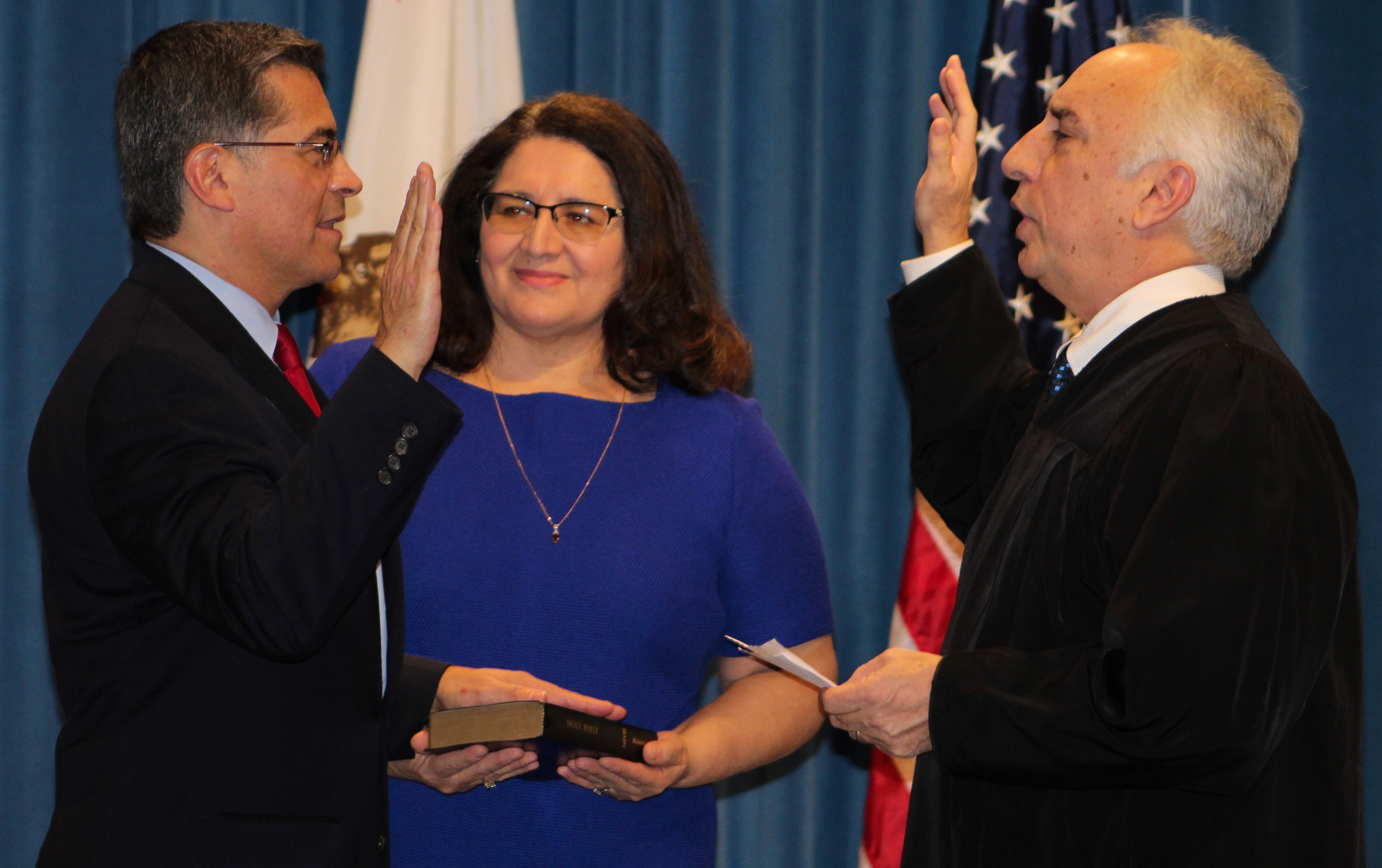 Becerra sworn in as attorney general and touts achievements