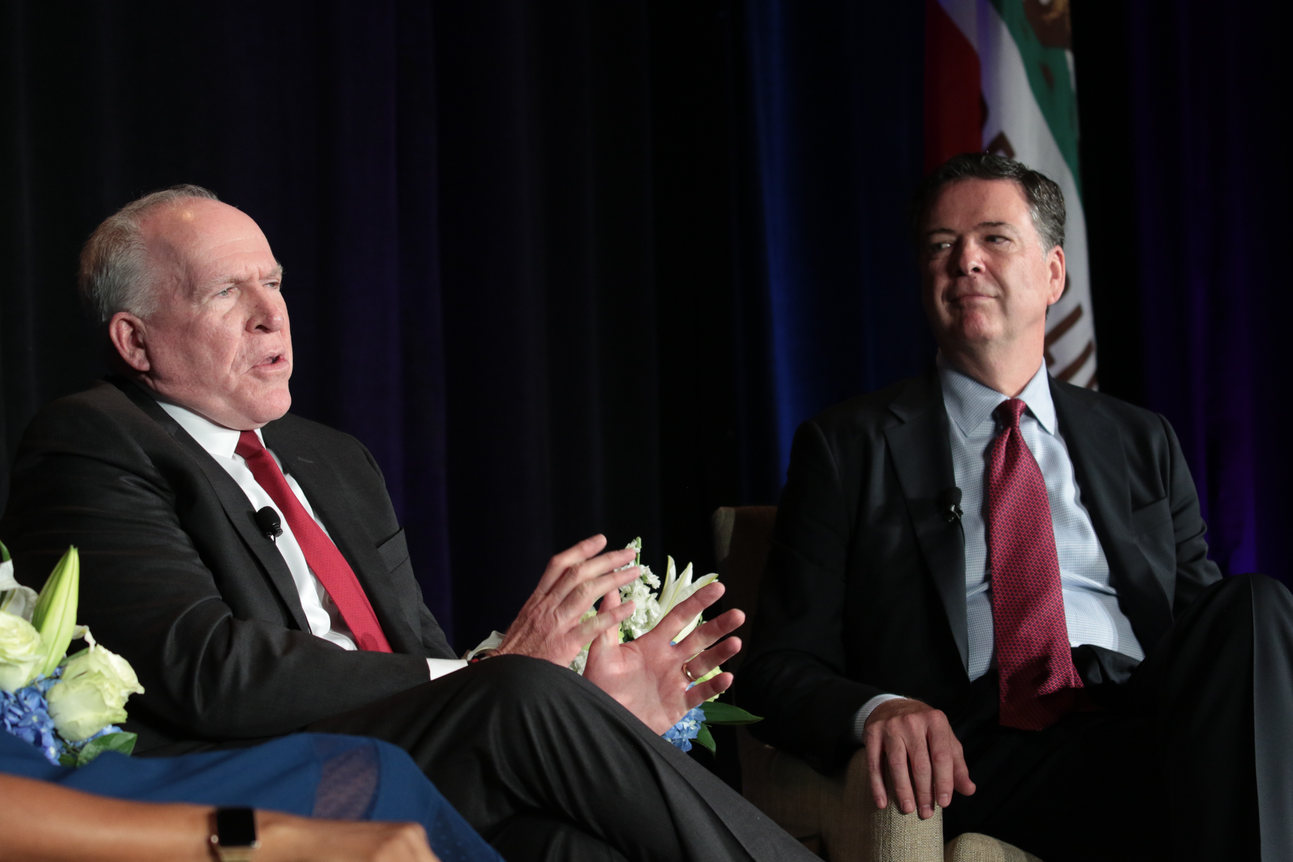 Comey and Brennan discuss Mueller report, cybersecurity at ACC Gala
