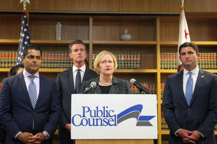 Governor publicizes $331M legal services fund for state residents