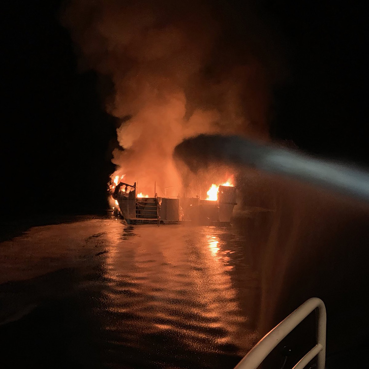 1st suit filed in Ventura County boat fire