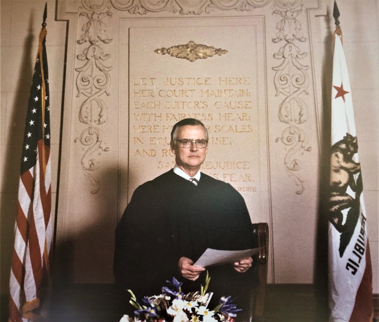 Lassen County judge helped write state evidence code