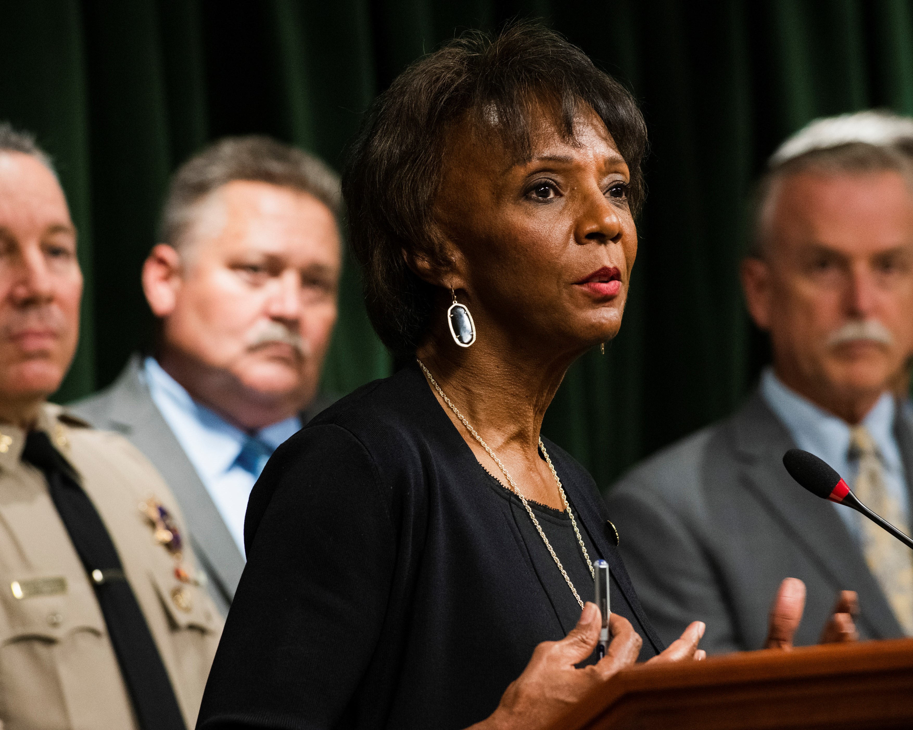 Candidates vying for Jackie Lacey’s DA position criticize the union’s endorsement of her