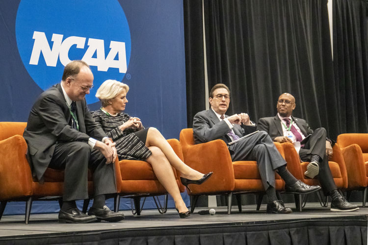 NCAA school presidents warn of student pay ‘calamity’