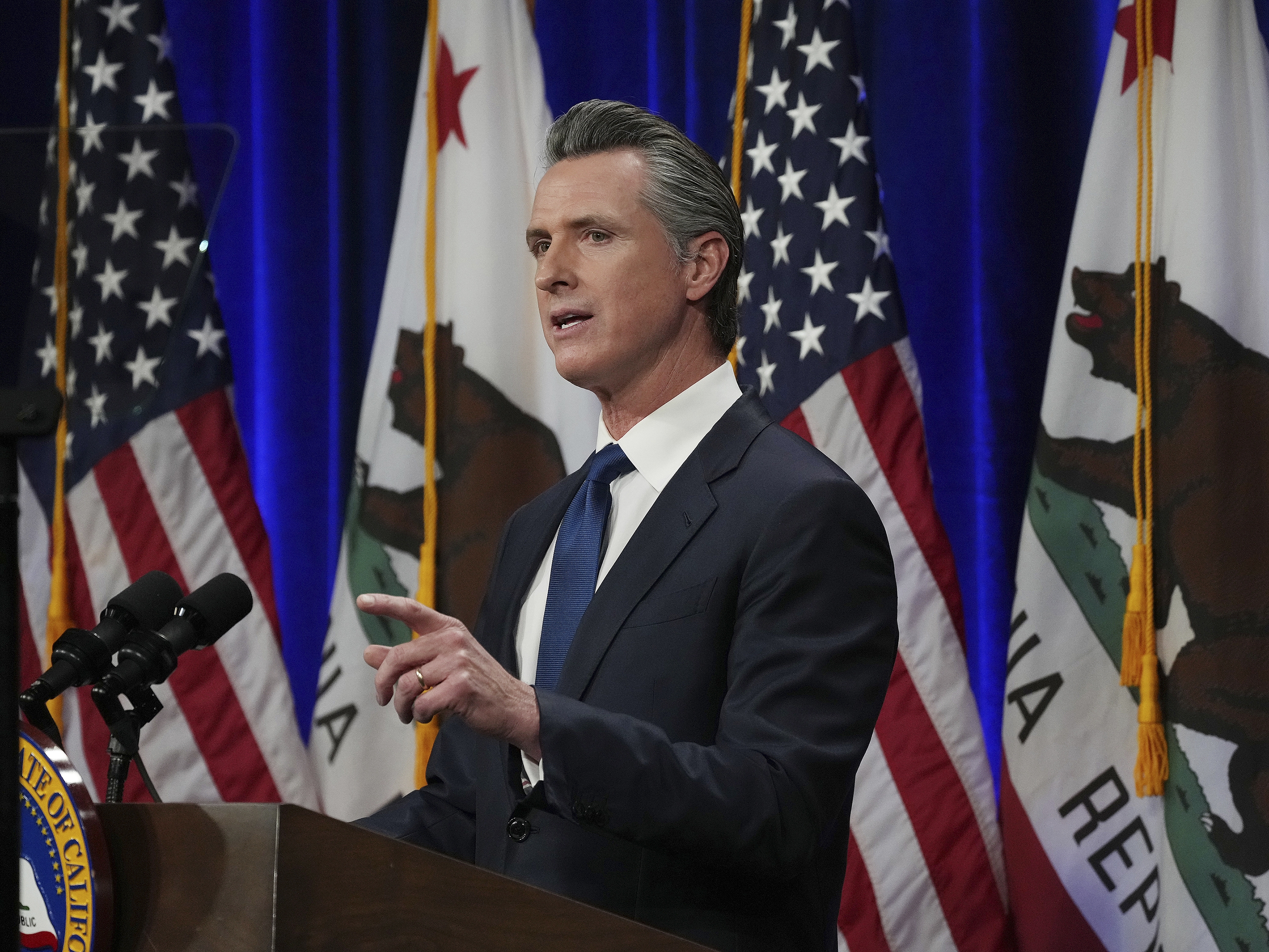 Newsom knows gun law is unconstitutional, says motion