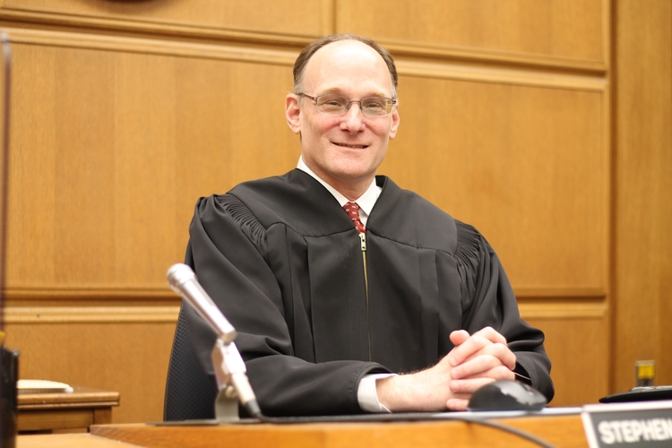 Oral argument and writing are both important to Judge Stephen Goorvitch