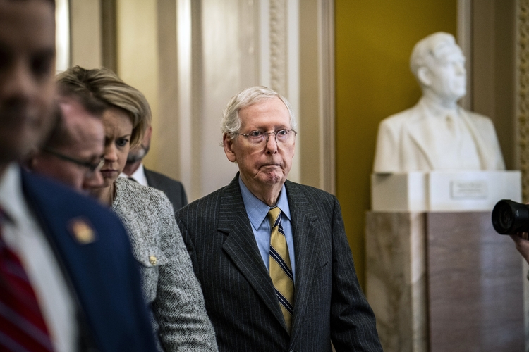 Policy to curb judge shopping is ‘Democrats’ bidding,’ McConnell says