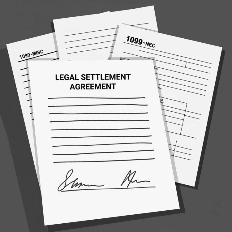 IRS Forms 1099 for lawsuit settlements often total 200% of the payment