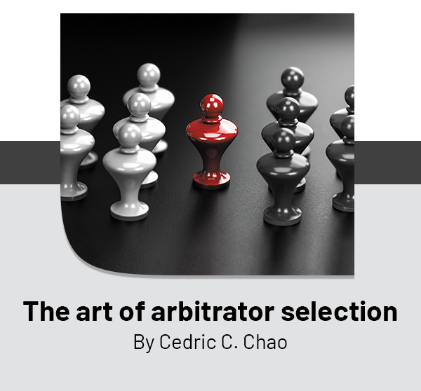 The art of arbitrator selection