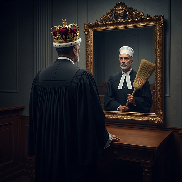 Judicial independence: Neither servant nor king