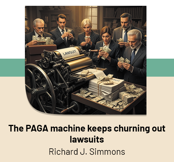 The PAGA machine keeps churning out lawsuits