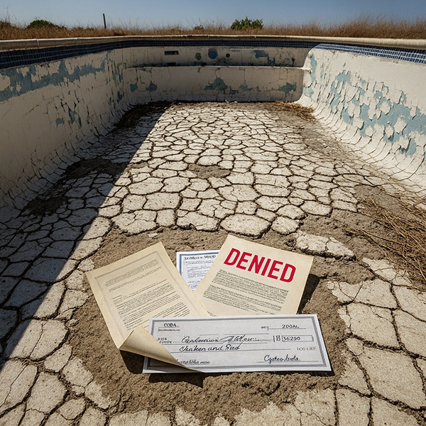 Summer reading: A swimming pool case with a cold splash of reality