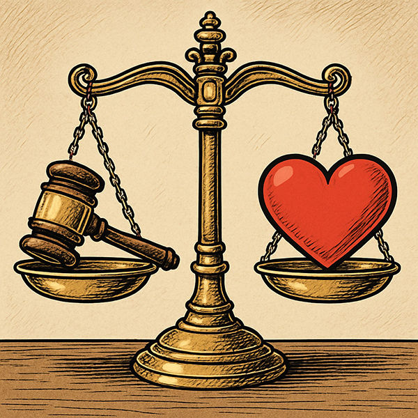 Beyond justice is mercy