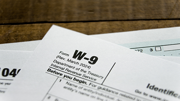 Should lawyers and clients provide an IRS Form W-9 when asked?