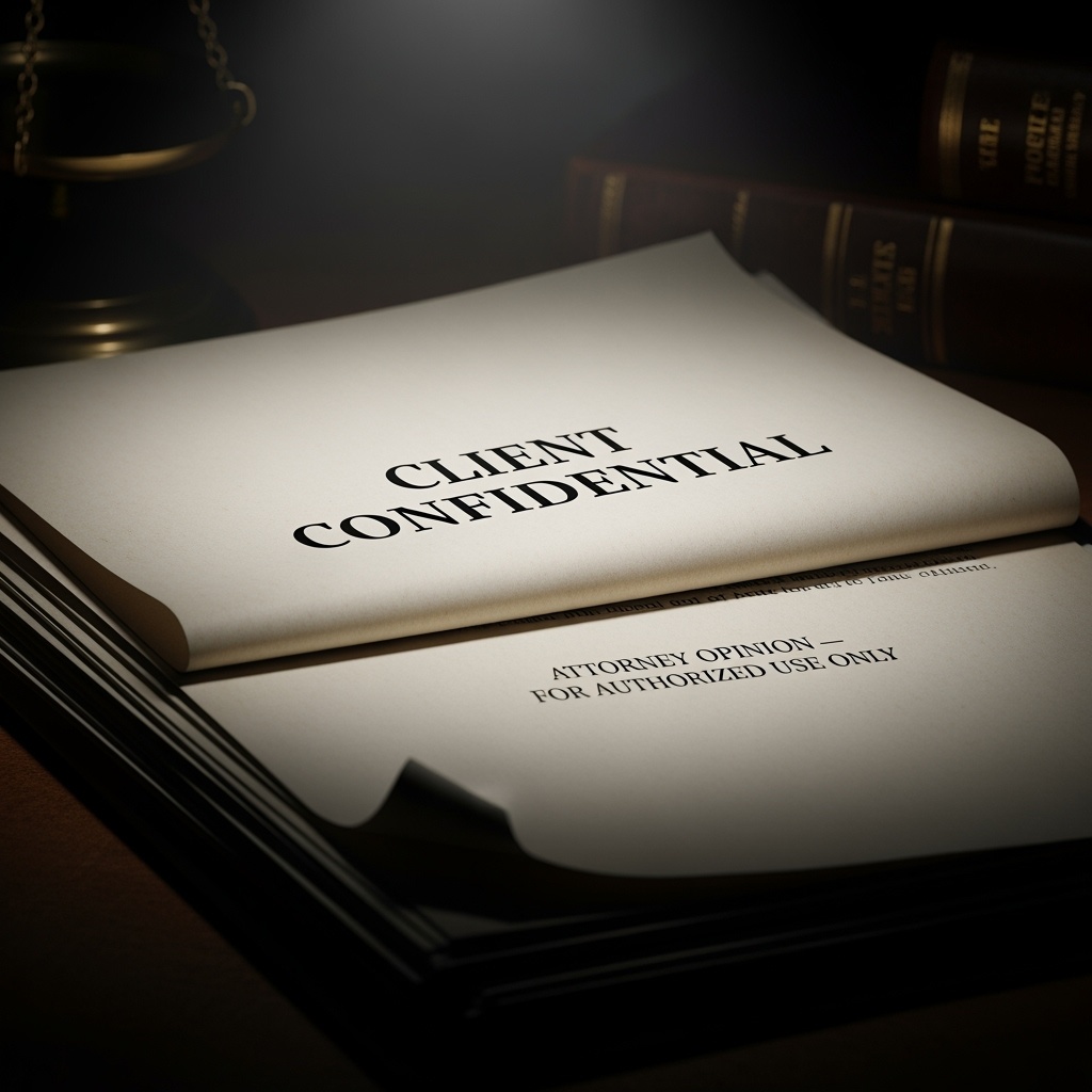 Ethics of preparing legal opinions for third parties