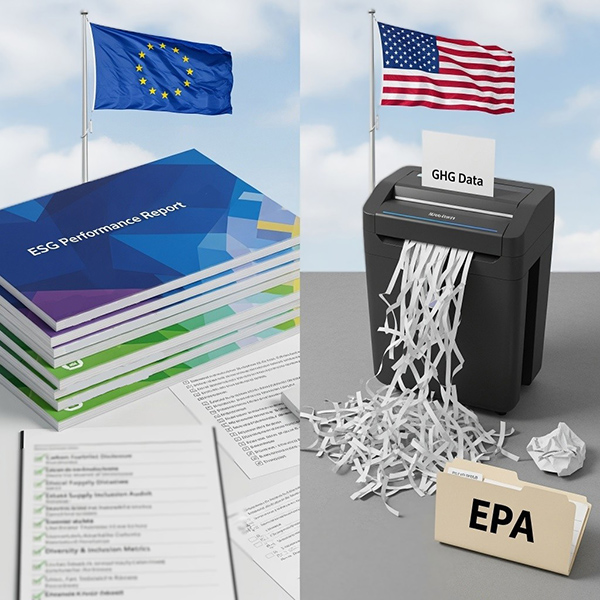 EPA scales back while EU tightens ESG reporting rules